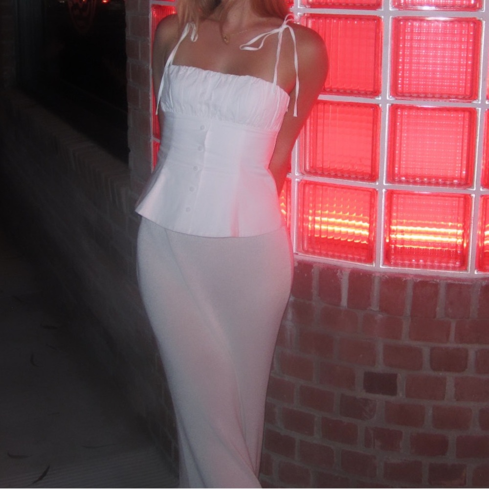 MAJORELLE Cream top